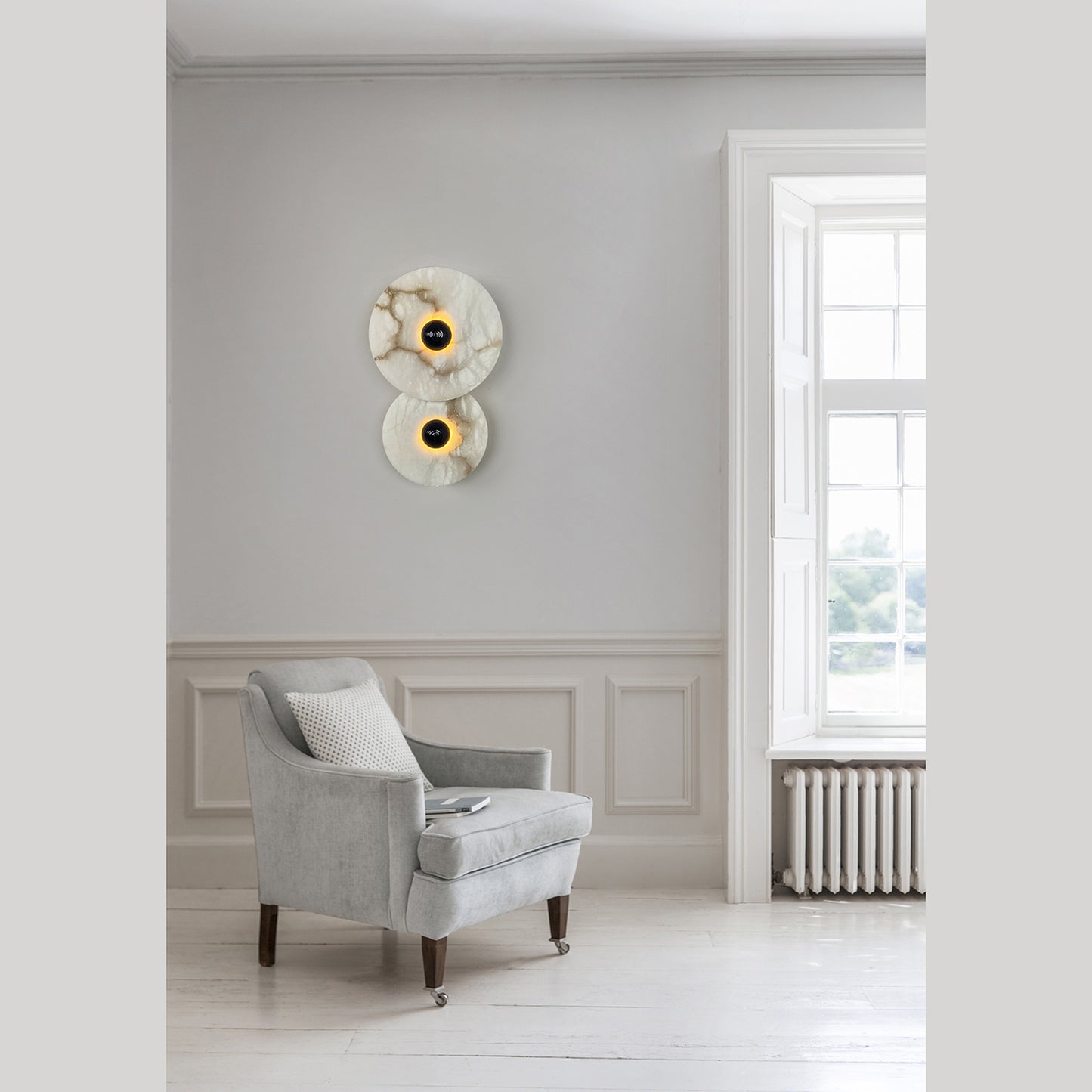 Median Marble Sconce