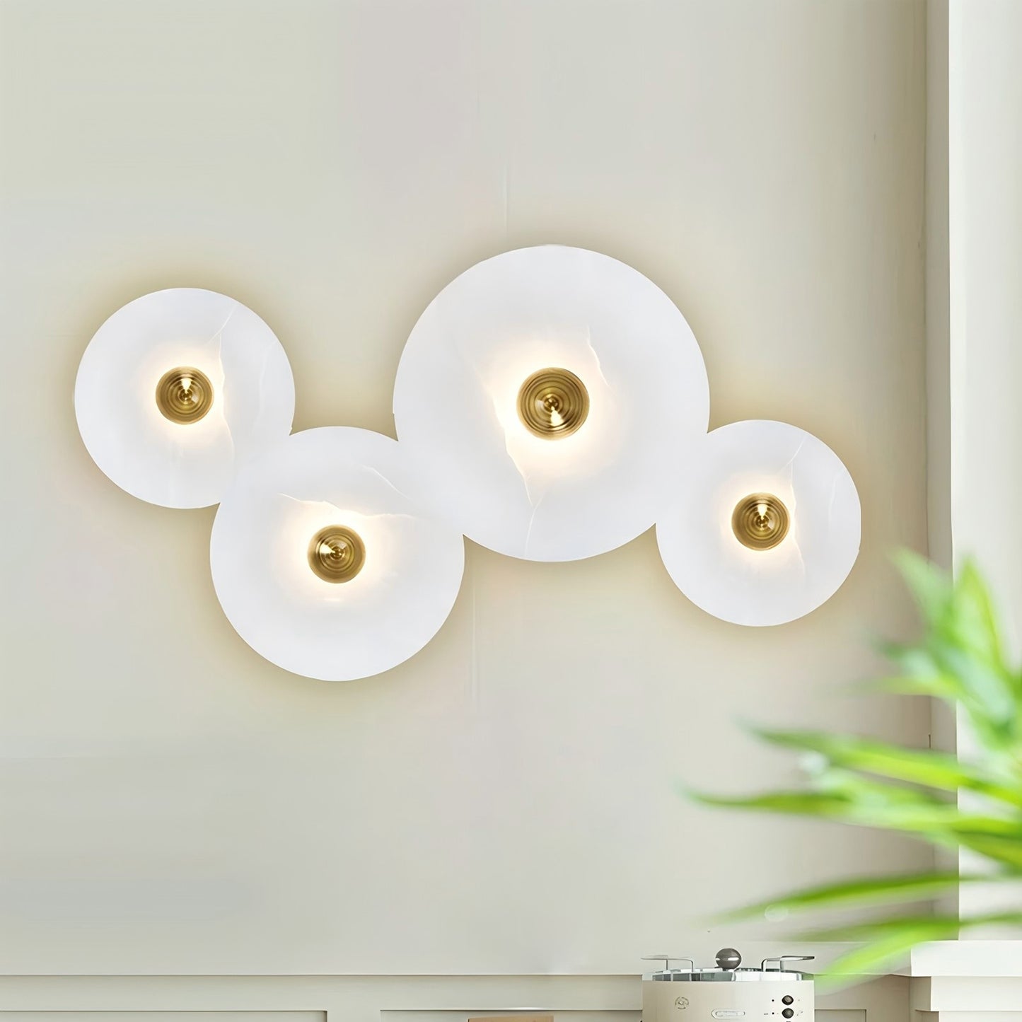 Median Marble Sconce