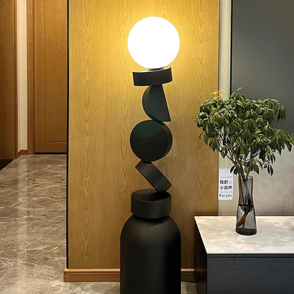 Monolith Cube Floor Lamp