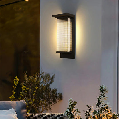 Oleron Box Outdoor Wall Lamp