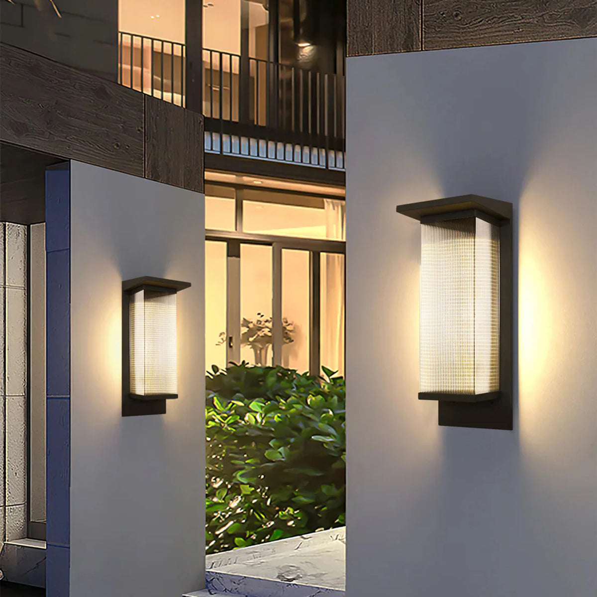 Oleron Box Outdoor Wall Lamp