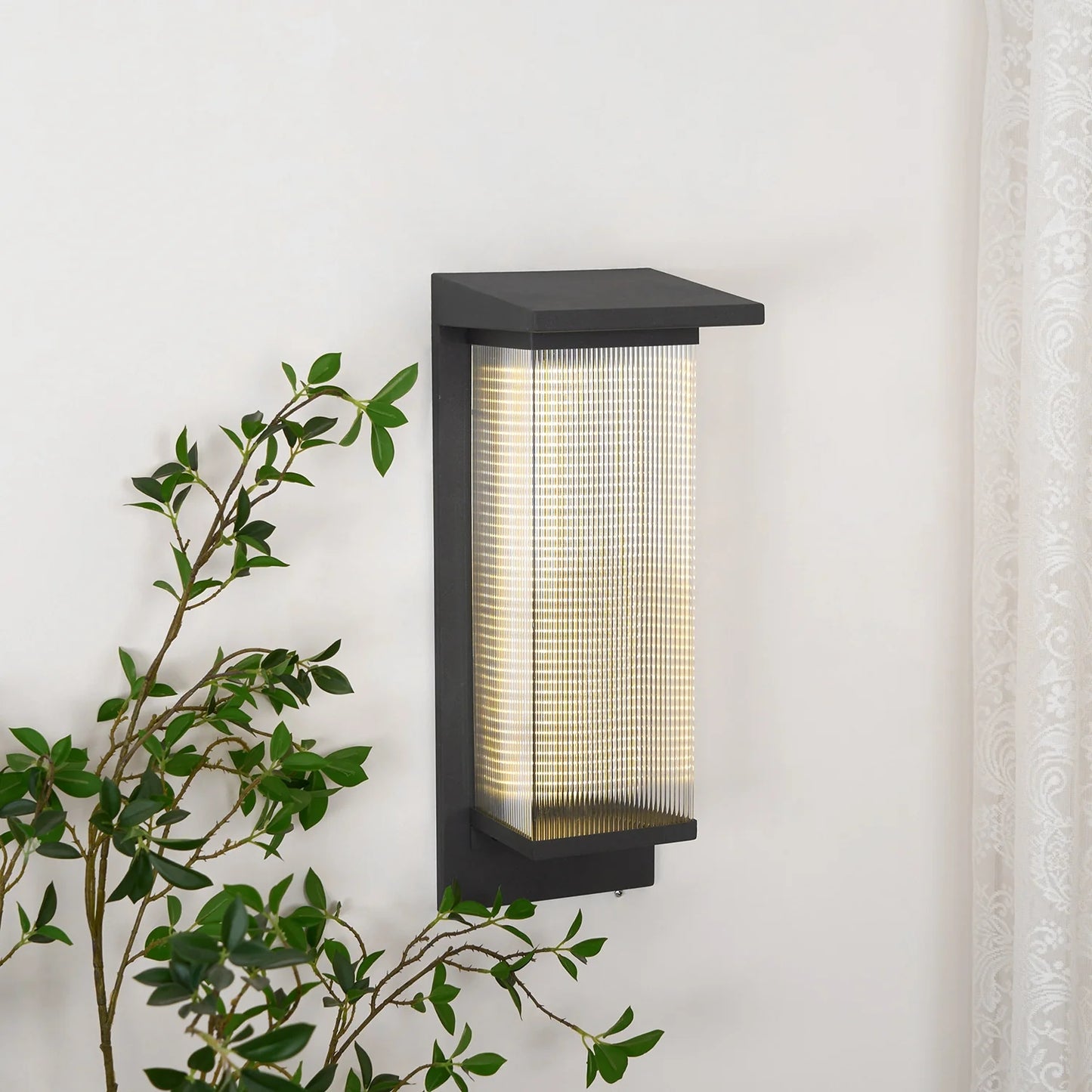 Oleron Box Outdoor Wall Lamp