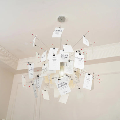 Paper Chandelier