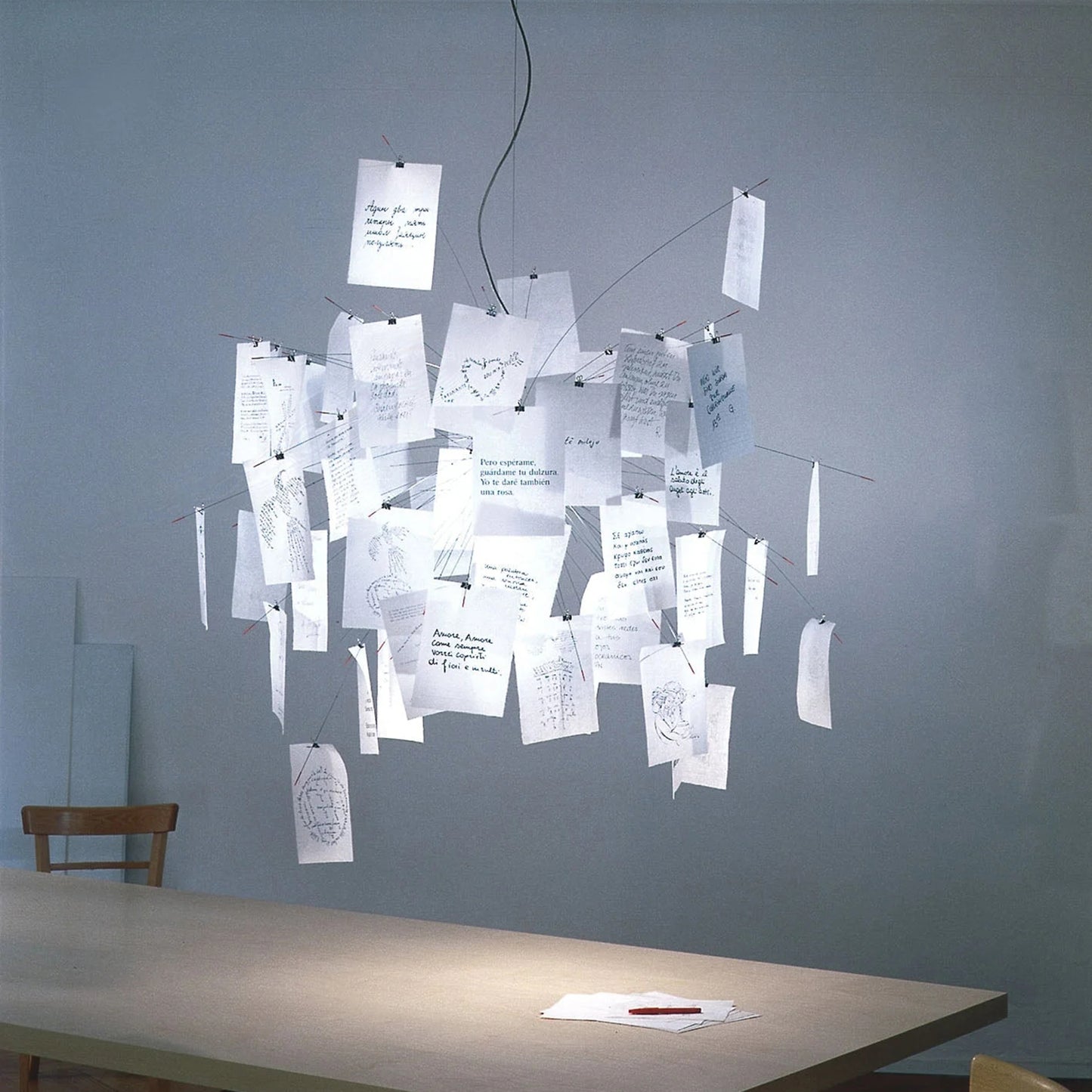 Paper Chandelier