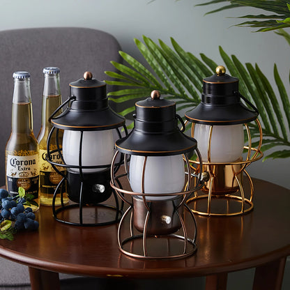 Railroad Lantern Table Lamp