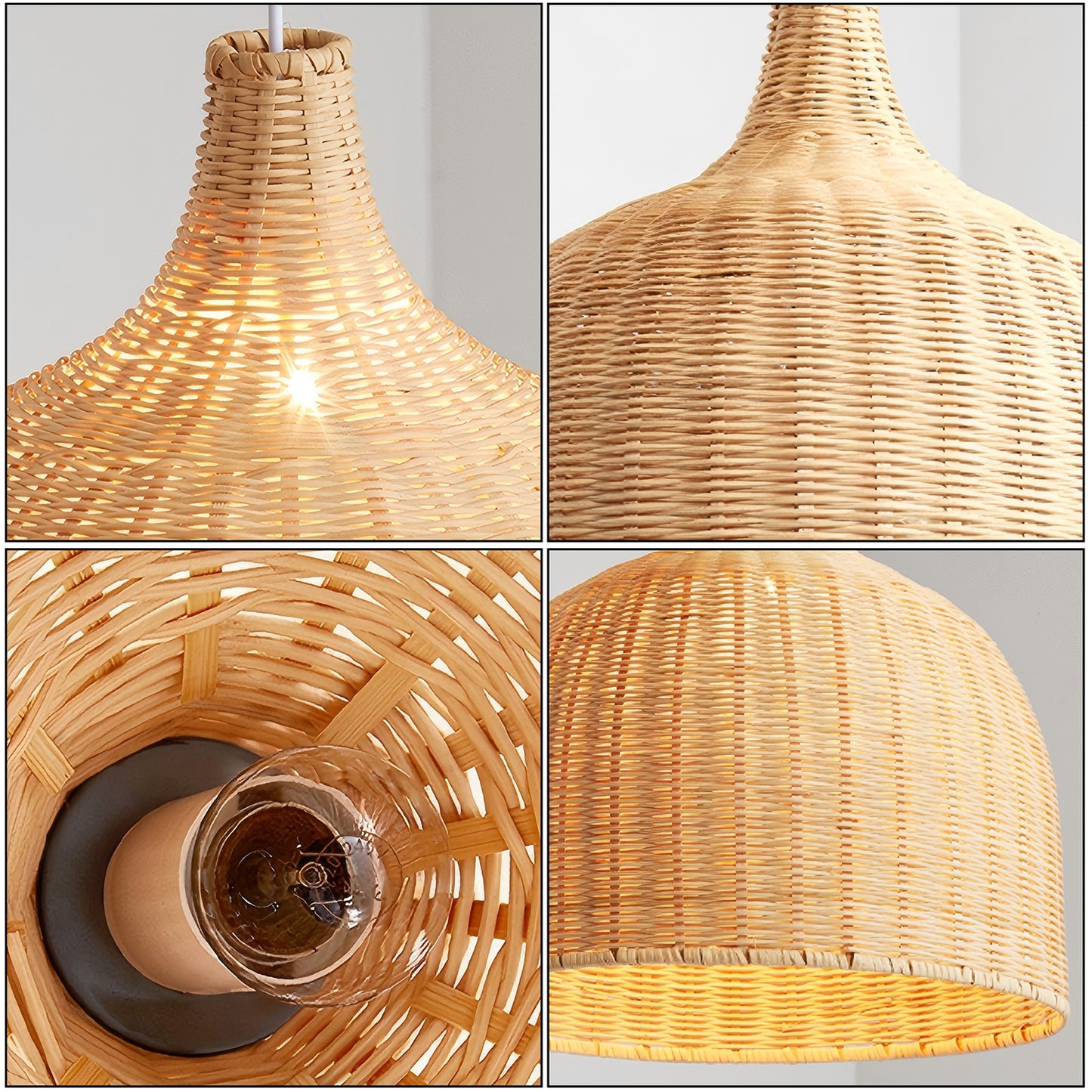 Rattan Pendant Light