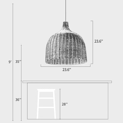 Rattan Pendant Light