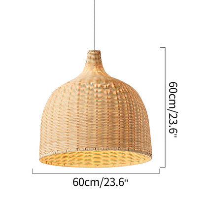 Rattan Pendant Light