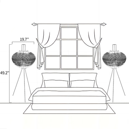 Rice Paper Floor Lamp