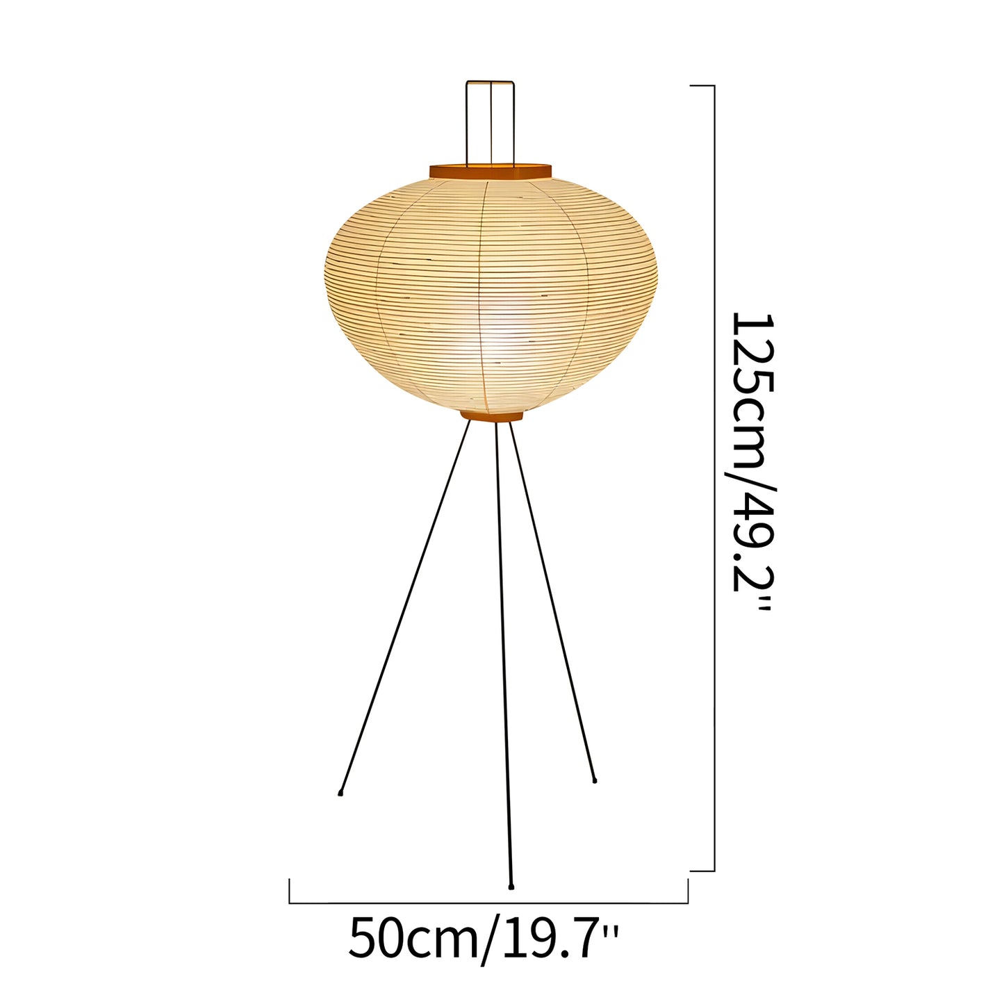 Rice Paper Floor Lamp