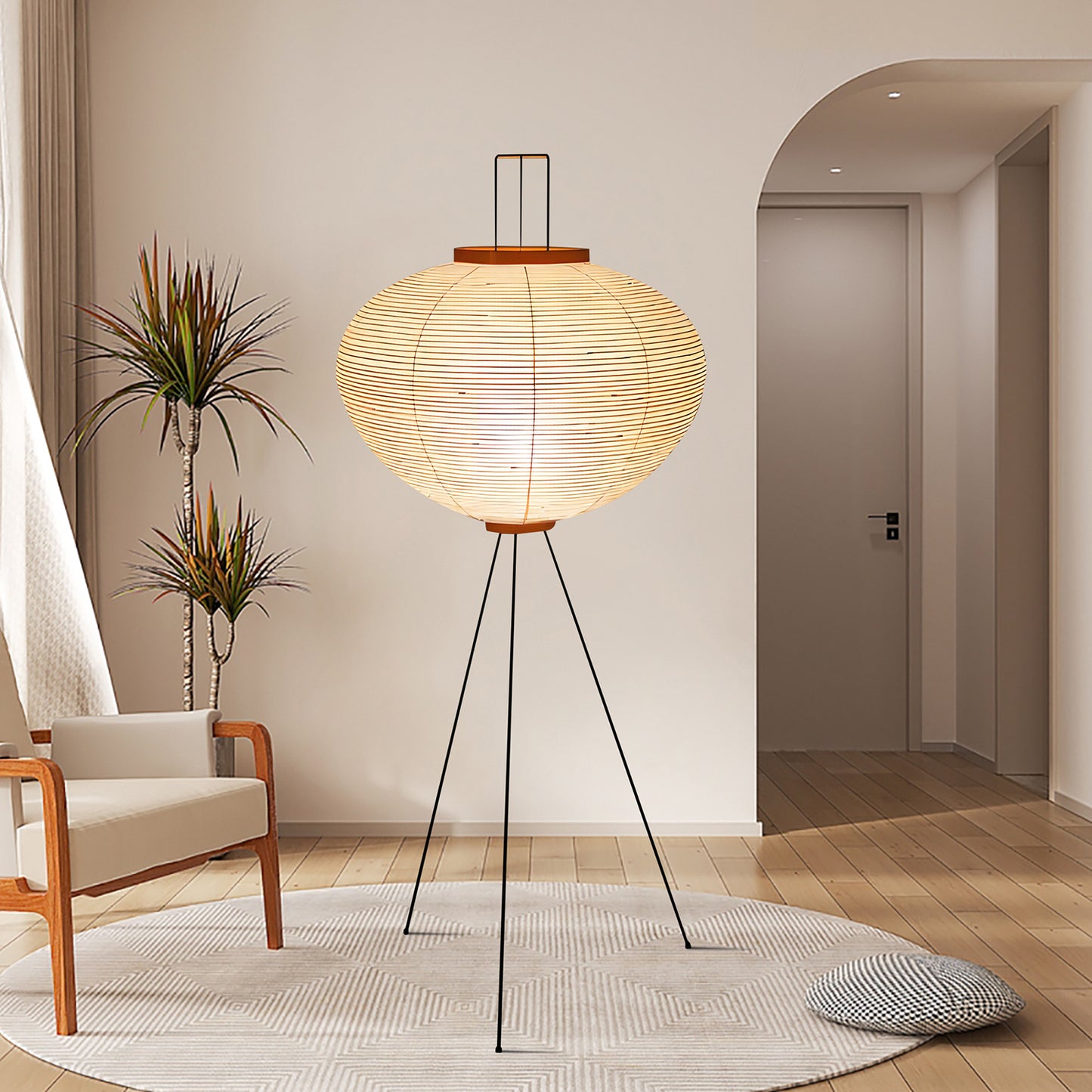 Rice Paper Floor Lamp