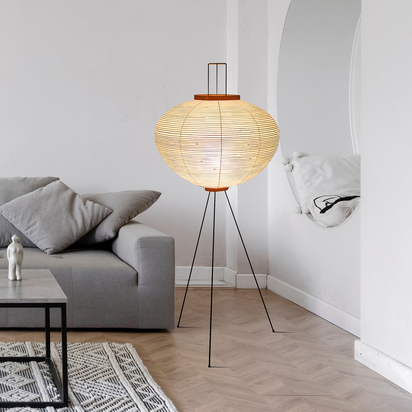 Rice Paper Floor Lamp