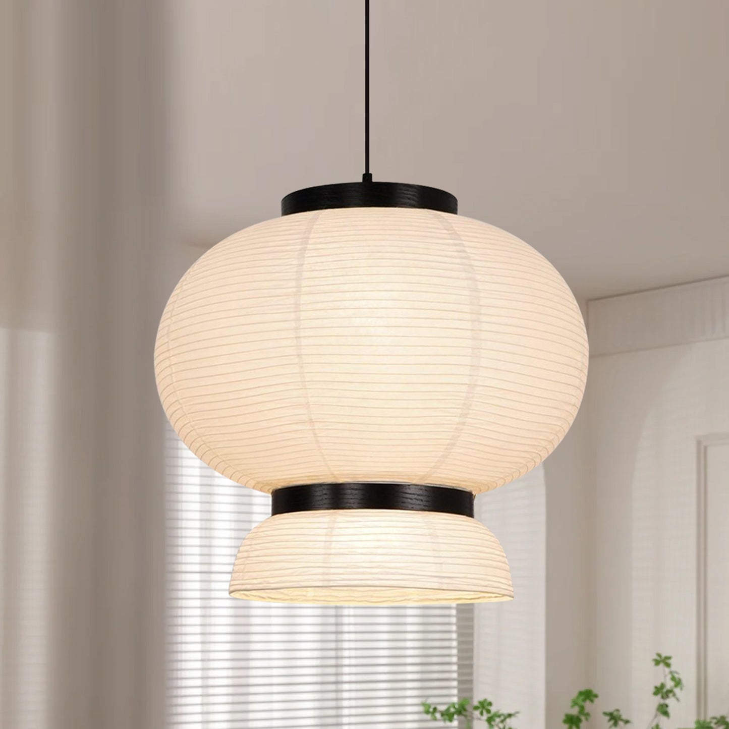 Rice Paper Pendant Light