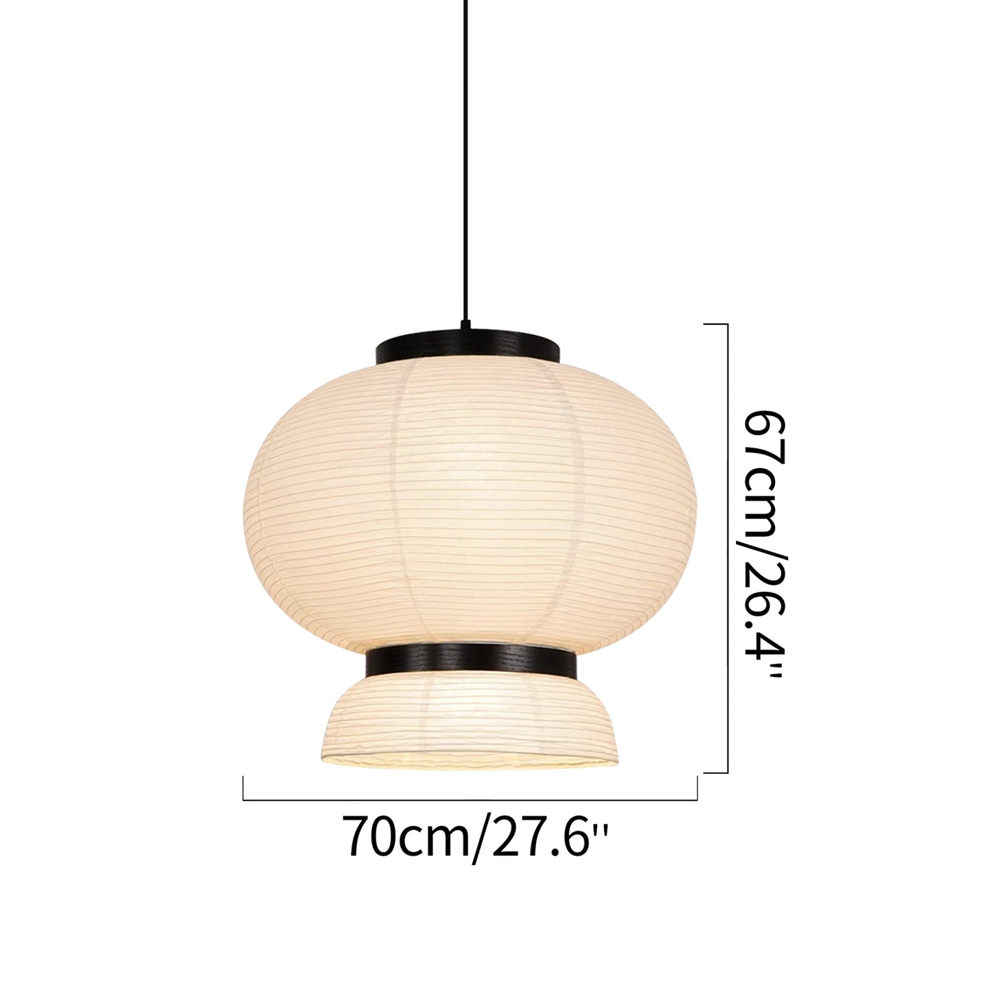 Rice Paper Pendant Light