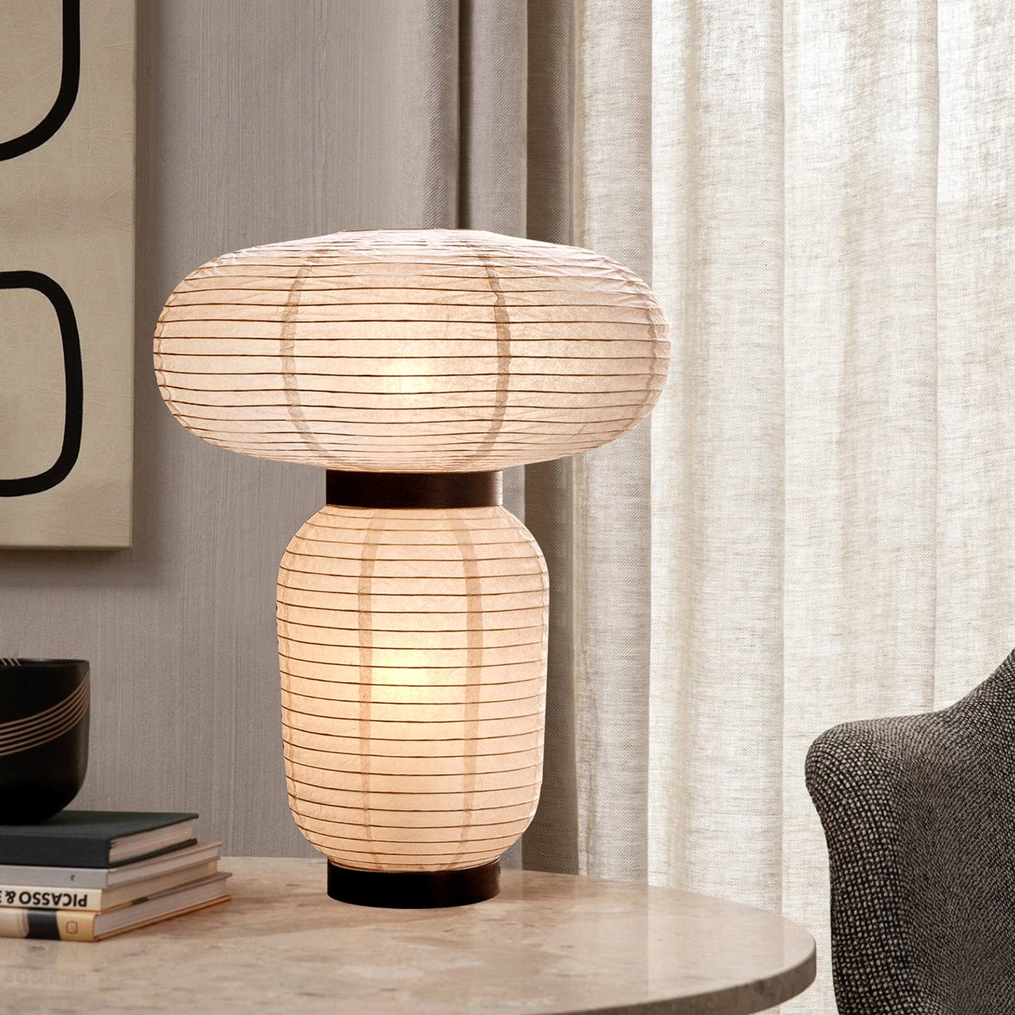 Rice Paper Table Lamp