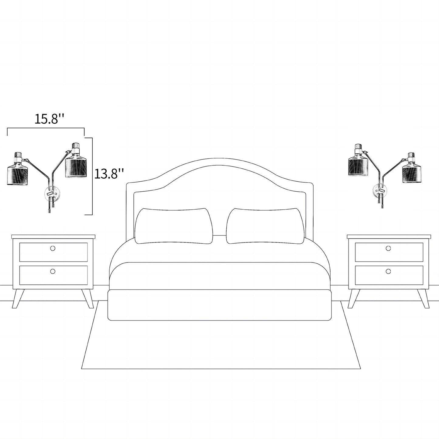 Riddle Wall Light