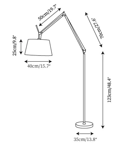 Rocker Modern Floor Lamp