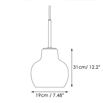 VL Ring Crown Pendelleuchte