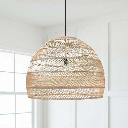 Wicker Rattan Pendant Lamp