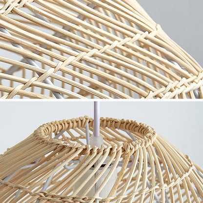 Wicker Rattan Pendant Lamp