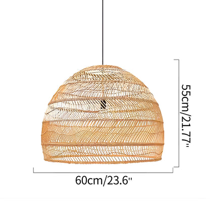 Wicker Rattan Pendant Lamp