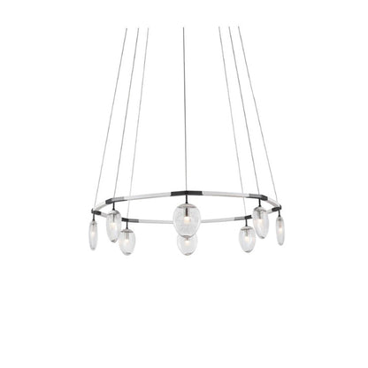 Lustre Foliole Simple 8 Têtes