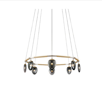 Foliole Single 8 Heads Chandelier