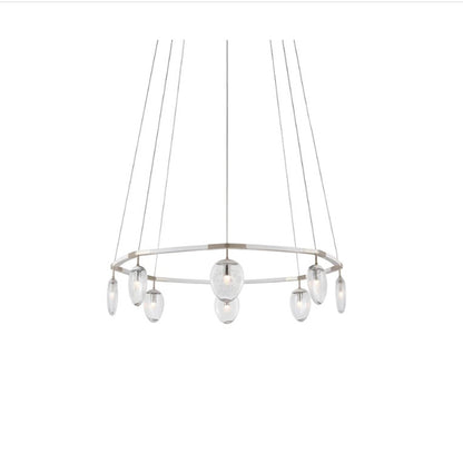 Lustre Foliole Simple 8 Têtes