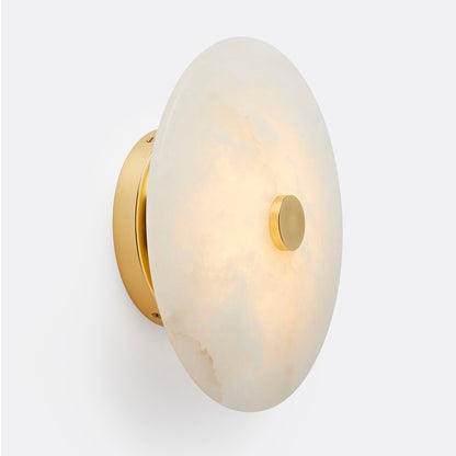 Alabaster Eclipse Sconce-Old