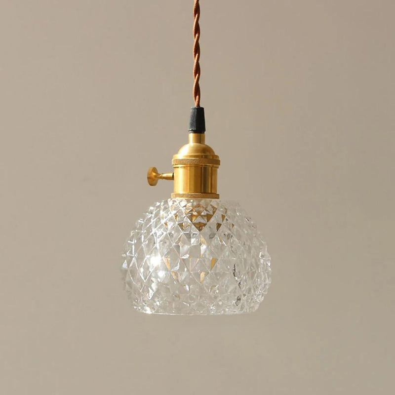 Clear Glass Pendant Light