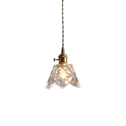 Clear Glass Pendant Light