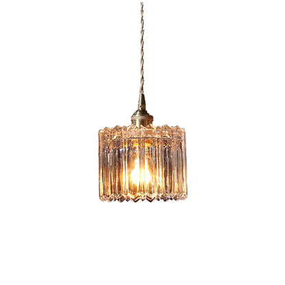 Clear Glass Pendant Light