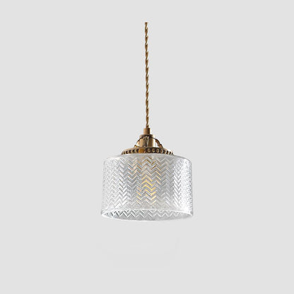 Clear Glass Pendant Light