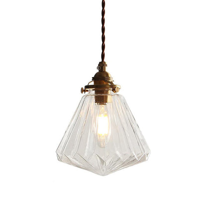 Clear Glass Pendant Light