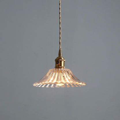 Clear Glass Pendant Light