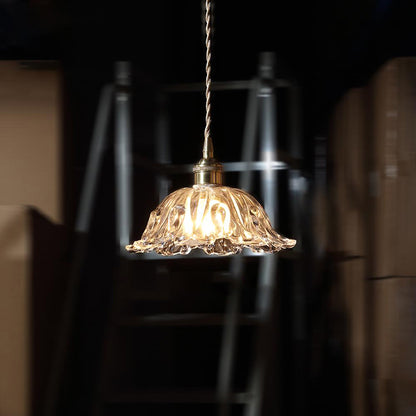 Clear Glass Pendant Light