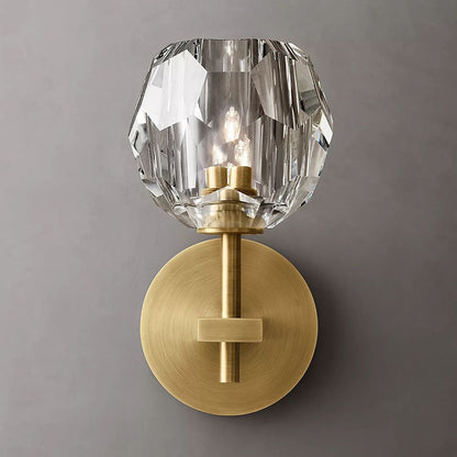 Crystal Glass Wall Light