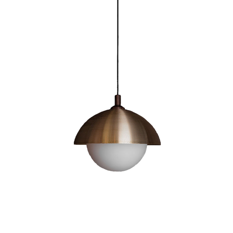 Dome Pendant Perforated Pendant Light