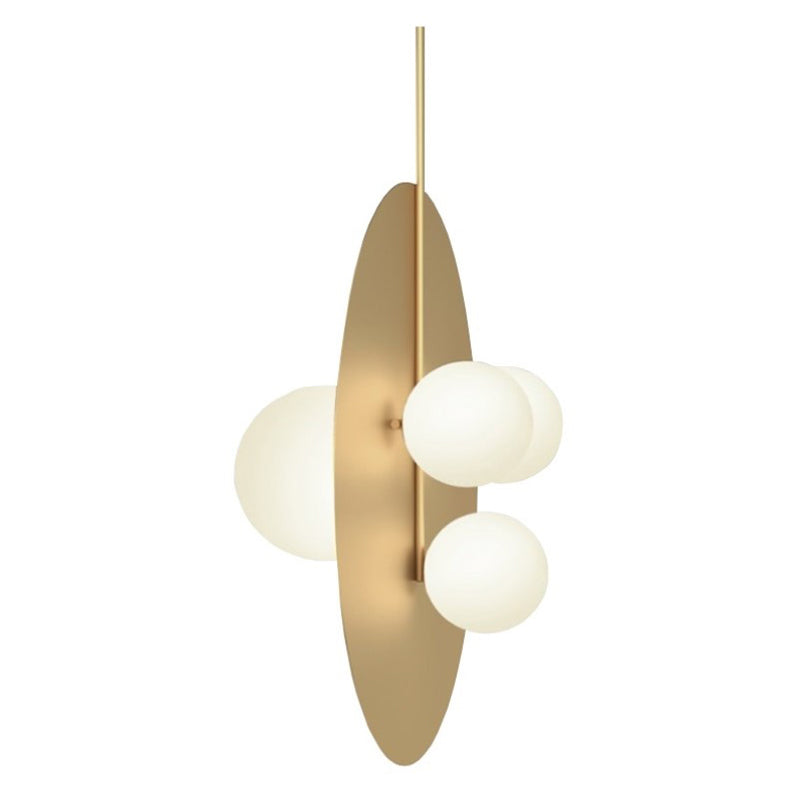 Plate and Spheres Pendant Lamp