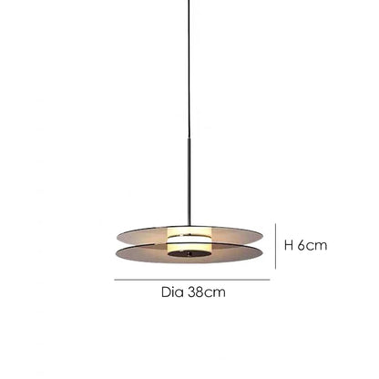 Record Glass Pendant Lamp-new