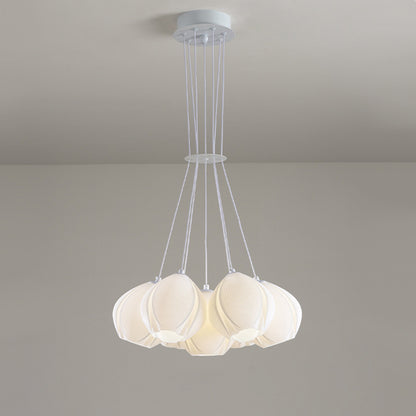 White Tulip Chandelier-new