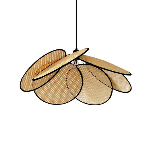 Rattan Screen Chandelier