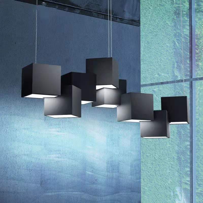 Cube Pendant Lights