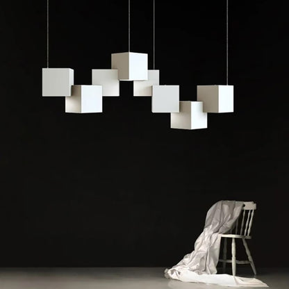 Lampes suspendues cubiques