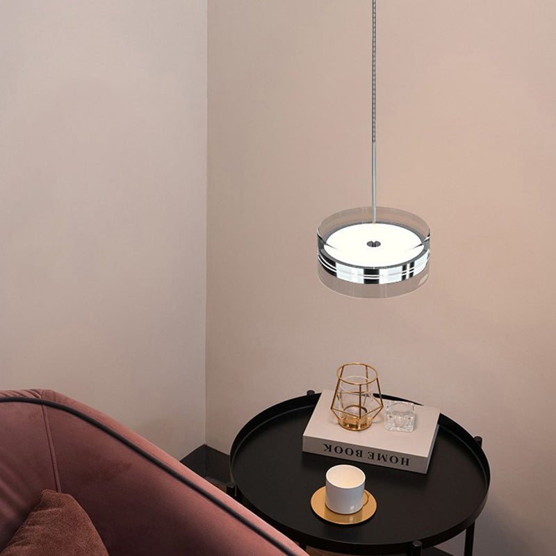 Drum-shaped Pendant Lamp