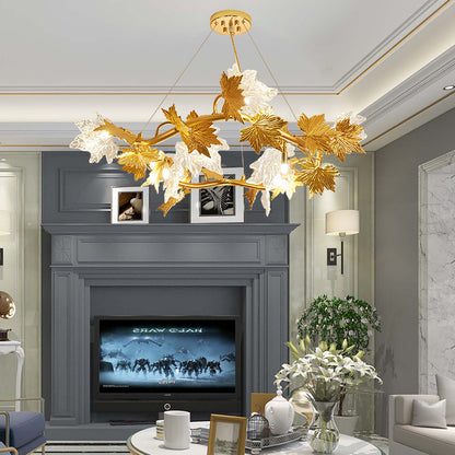 Folio Maple Leaf Chandelier