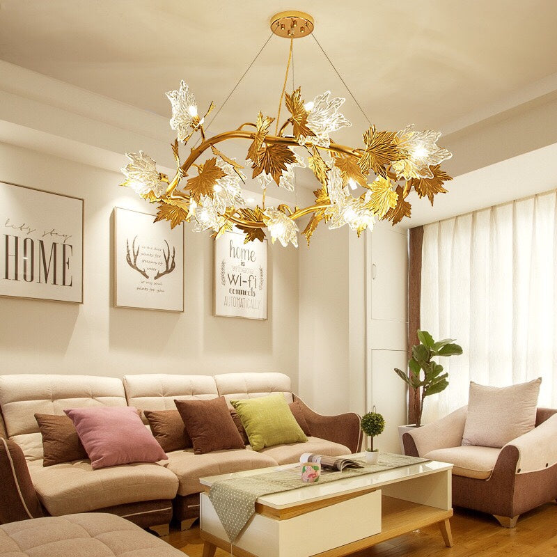 Folio Maple Leaf Chandelier