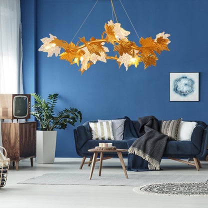 Folio Maple Leaf Chandelier