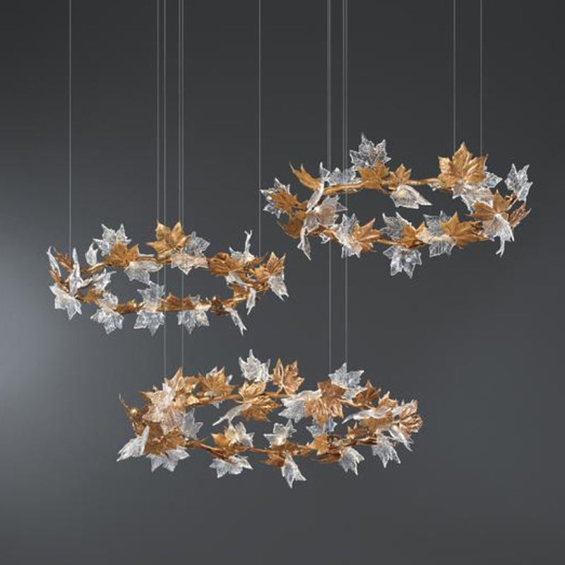 Folio Maple Leaf Chandelier