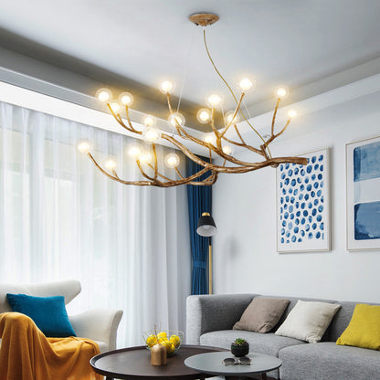 Imitation Branch Bubble Chandelier